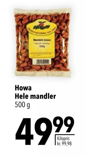 Citti Howa hele mandler tilbud