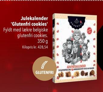 Julekalender 'glutenfri cookies'