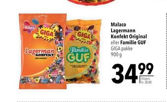 Citti Malaco lagermann konfekt original eller familie guf tilbud