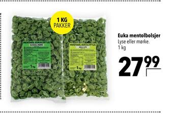 Citti Euka mentolbolsjer tilbud