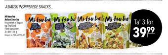 Citti Mi-tsu-ba asian snacks tilbud