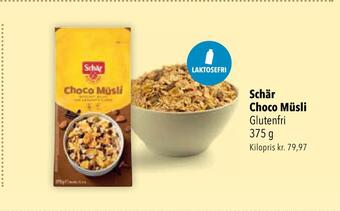 Citti Schär choco müsli tilbud