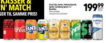 Citti Coca-cola, fanta, tuborg squash, sprite, carlsberg sport eller ramlösa tilbud