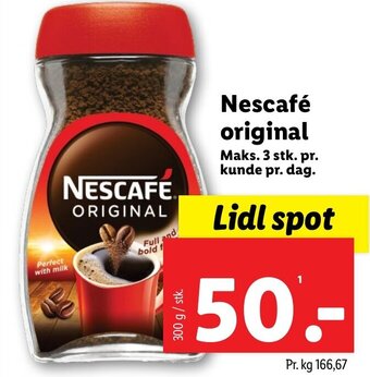 Nescafé original
