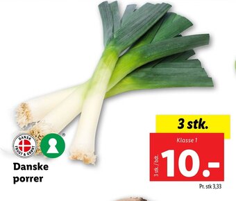 Lidl Danske porrer tilbud
