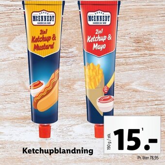 Lidl MCENNEDY Ketchupblandning tilbud