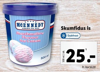 Lidl MCENNEDY Skumfidus is tilbud