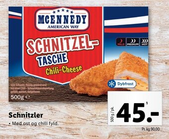 Lidl MCENNEDY Schnitzler tilbud
