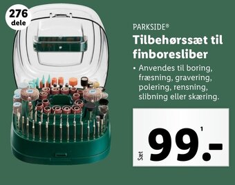 Lidl PARKSIDEⓇ Tilbehørssæt til finboresliber tilbud