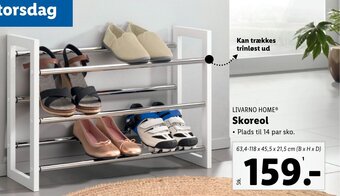Lidl LIVARNO HOMEⓇ Skoreol tilbud