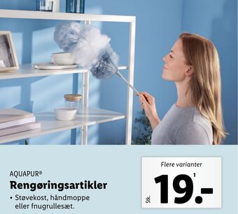 Lidl AQUAPUR® Rengøringsartikler tilbud