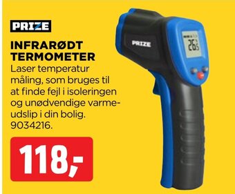 jem & fix PRIZE INFRARØDT TERMOMETER tilbud