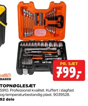 jem & fix TOPNØGLESÆT tilbud