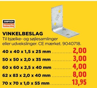 jem & fix VINKELBESLAG tilbud