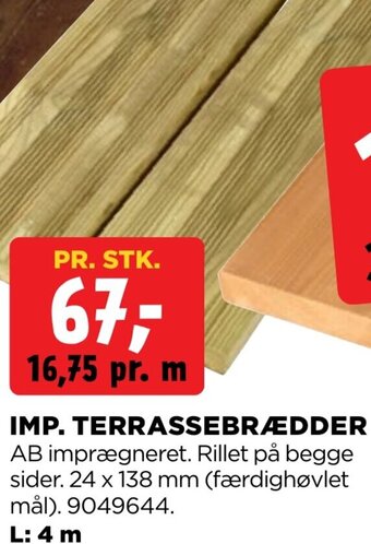 jem & fix IMP. TERRASSEBRÆDDER tilbud