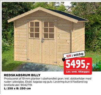 REDSKABSRUM BILLY