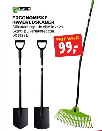 jem & fix ERGONOMISKE HAVEREDSKABER tilbud