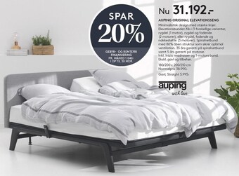 SengeSpecialisten Auping original elevationsseng tilbud