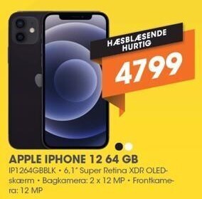 Expert Apple iphone 12 64 gb tilbud