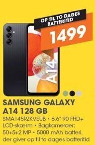 Expert Samsung galaxy a14 128 gb tilbud