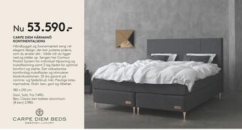 SENG Carpe diem härmanö kontinentalseng tilbud