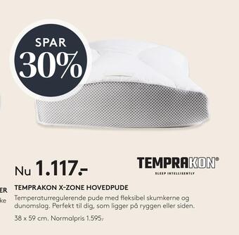 SENG Temprakon x-zone hovedpude tilbud
