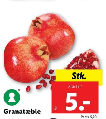 Lidl Ukendt granatæbler tilbud