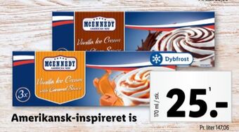 Lidl Mcennedy isdessert tilbud