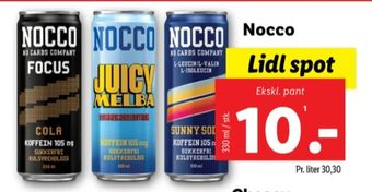 Focus cola energidrik