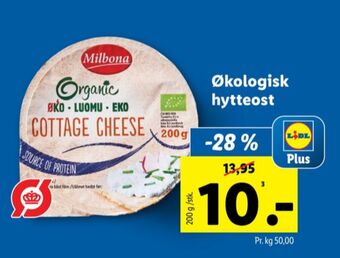 Lidl Milbona hytteost tilbud