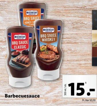 Lidl Mcennedy sauce flydende tilbud