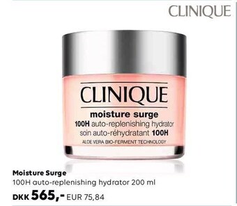 Moisture surge