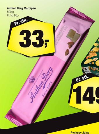 Calle Anthon berg marcipan tilbud