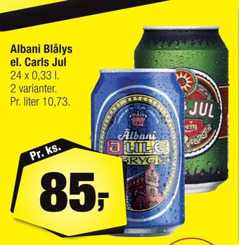 Albani blålys el. carls jul