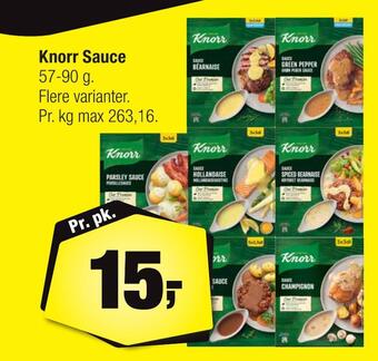 Calle Knorr sauce tilbud