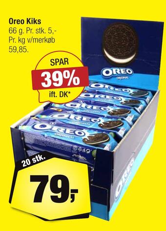 Calle Oreo kiks tilbud
