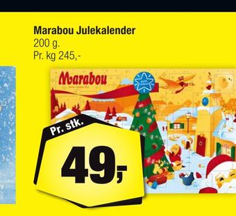 Calle Marabou julekalender tilbud