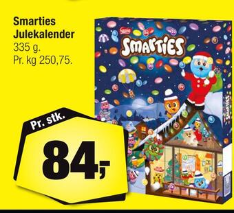 Calle Smarties julekalender tilbud