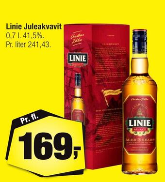 Calle Linie juleakvavit tilbud