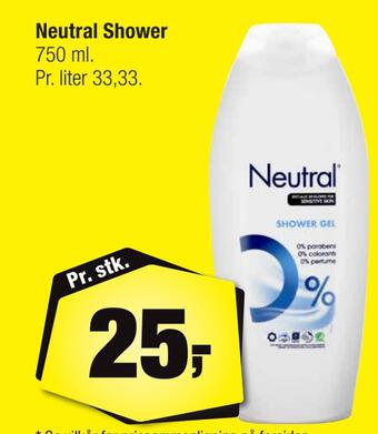 Calle Neutral shower tilbud