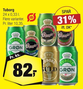Calle Tuborg tilbud