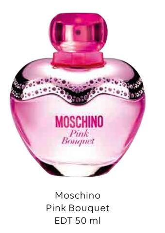 Scandlines Travel Shop Moschino pink bouquet tilbud