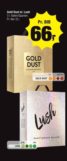 Gold dust el. lush