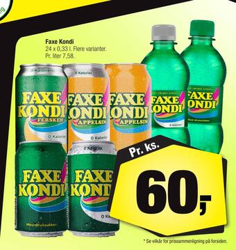 Calle Faxe kondi tilbud