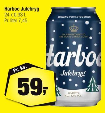 Calle Harboe julebryg tilbud