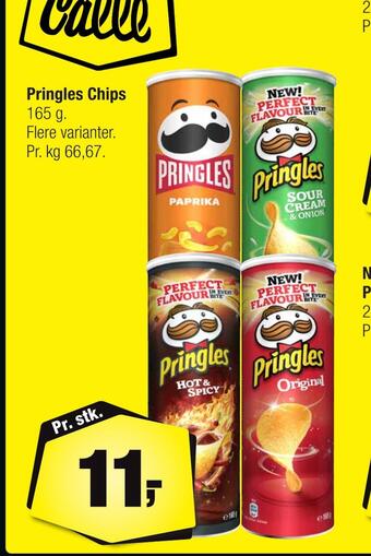 Calle Pringles chips tilbud