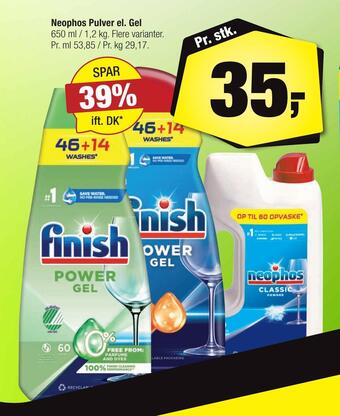 Calle Neophos pulver el. gel tilbud