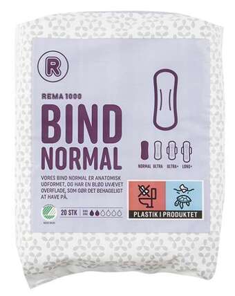 REMA 1000 Hygiejnebind, 20 ct tilbud
