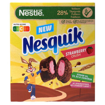 Motatos Nestlé | nesquik jordbær crush | kolonial > korn, gryn og müsli tilbud