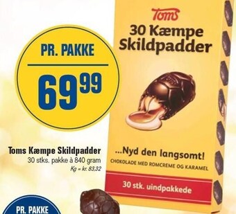 Otto Duborg Toms kæmpe skildpadder tilbud